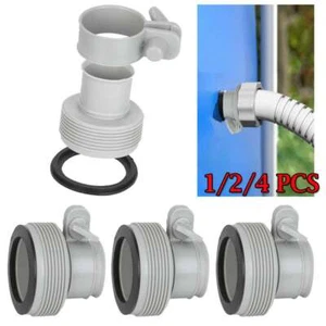 4PCS B Hose Adapter Pool 1.25" to 1.5" For Replacement Intex Filter Pump Fitting - Picture 1 of 13