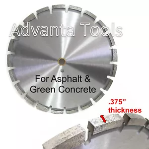 14”x .375” Laser Welded Joint Widening Blade for Asphalt & Green Concrete - Picture 1 of 4