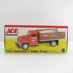 First Gear Ace Hardware 1955 Diamond-T Stake Truck #18-2554 - Imagen 1 de 7
