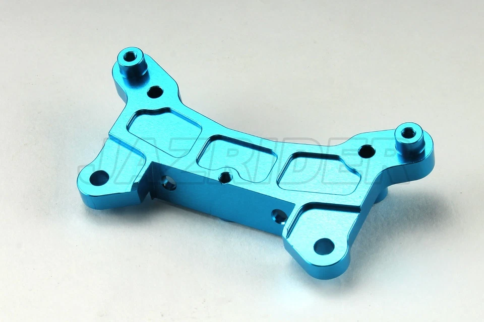Jazrider Aluminum Front Shock Tower Damper Mount (Blue)For Tamiya TA01/TA02/DF01 - Image 1 of 1