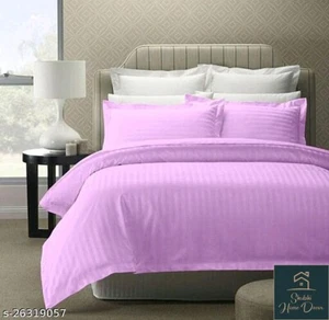 Microfiber Comfort 3 Piece Bed Sheet Set Deep Pocket Hotel Bed Spread Purple - Picture 1 of 2