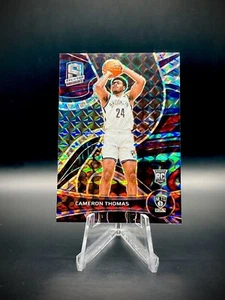 š©µ2021-22 Panini Spectra #114 Cameron Thomas Interstellar Prizm /49 Rookie RC - Picture 1 of 3
