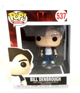 Funko POP! Movies - IT - Bill Denbrough (w/ Flashlight) #537 * New In Box * - Picture 1 of 7