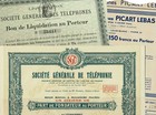 Im Lot: 3 verschiedene Telefonpapiere 