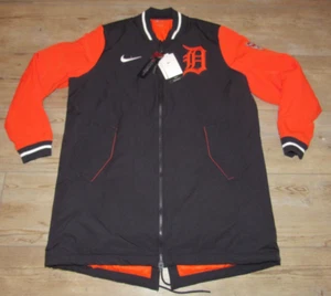 Nike Detroit Tigers Authentic Performance Dugout Jacket $220 size Men's Large - Picture 1 of 9