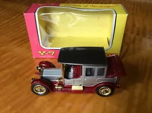 Matchbox Mint +++ Y-7 Rolls Royce 1912 Models of Yesteryear Car w/Original Box - Picture 1 of 9