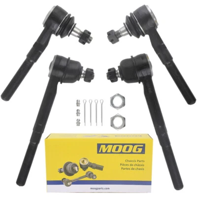 MOOG Front Inner Outer Tie Rod Ends Suspension Kit For 1997 - 2003 Ford F-150 - Image 1 of 4