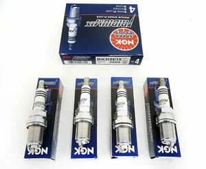 NGK Spark Plugs BKR9EIX Iridium # 2669 Colder Plugs Set of 4 - Picture 1 of 7