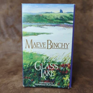 THE GLASS LAKE by Maeve Binchy 4 Audiobook Cassettes Abridged - Picture 1 of 3