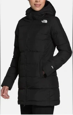 Jaqueta THE NORTH FACE WOMEN GOTHAM DOWN PUFFER PARKA Preta tamanho P, M, G - Imagem 1 de 2