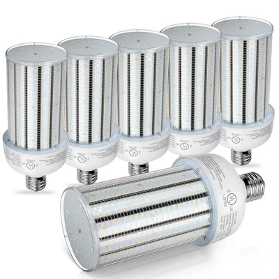 6X 100W LED Corn Light Bulb, Replacement 400 Watt Metal Halide HPS CFL HID lamp - Image 1 of 4