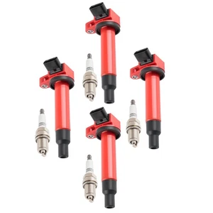 8pc Ignition Coils & Spark Plugs for Lexus GX470/LX470/Toyota 4Runner 03-09 - Picture 1 of 14