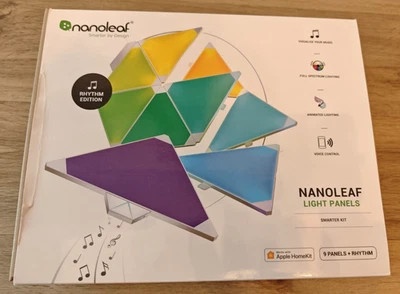 Nanoleaf Shapes Triangles 9-Set | smarte LED Panels (+ Soundmodul), Vollständig - Bild 1 von 4