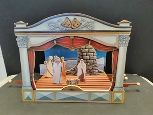 BALDOR Holz Puppentheater KRIPPE MARIA JESUS KÖNIGE - Schatten - UNGARN - Landschaft - Bild 1 von 19