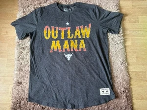 Camiseta gris Under Armour Project Rock Outlaw Mana para hombre talla XL - Imagen 1 de 7