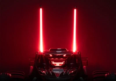 Traxxas Funco Sand Car 1:6 RTR - 8S VXL Brushless, 88+ km/h, LED-Whip-Lights Rot - Bild 1 von 4