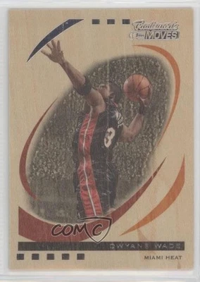 2006-07 Topps Trademark Moves Wood /75 Dwyane Wade #1 HOF - Image 1 of 2