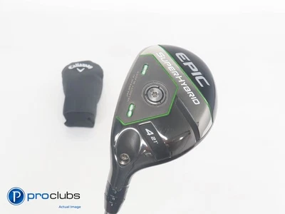 Left Hand Callaway Epic 21* 4 Super Hybrid w/HC - Steelfiber fc75 Regular 384448 - Image 1 of 4
