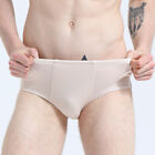 Mulberry Silk Underwear For Men Briefs Thin Silky Cool Briefs Protect Sperm XXXL