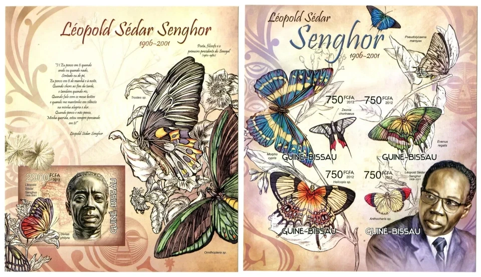 Mariposas / Insectos - Sellos Timbres Imperf. - COCHE - MNH** SN. Foto 1 de 1