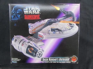 1996 STAR WARS SHADOWS OF THE EMPIRE DASH RENDAR'S OUTRIDER - TOP SEALED - Bild 1 von 4