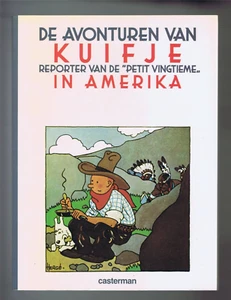 TINTIN / HERGÉ KUIFJE IN AMERIKA Fac similé N & B, broché CASTERMAN 1989 TBE - Imagen 1 de 3
