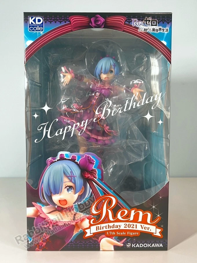 KADOKAWA Re ZERO Rem Birthday 2021 Ver. 1/7 Figure 240mm KK47924