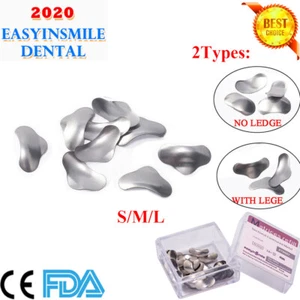 Bandas de recarga contorneadas seccionales de matriz de matrices dentales de 50 μm S/M/L con repisa - Imagen 1 de 18