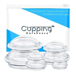 NEW! Supreme Intermediate PRO, 8 Cupping Set, Massage, Muscle, Trigger Point - Picture 1 of 1