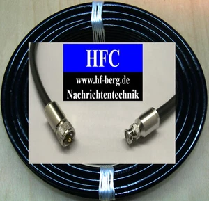25 m Aircom Premium konfektioniert mit UHF-Stecker/BNC-Stecker bis 12 GHz/50 Ω - Picture 1 of 9