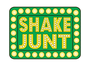 Pegatina con logotipo de caja Shake Junt 5,5" - ¡ENVÍO GRATUITO! - Imagen 1 de 1