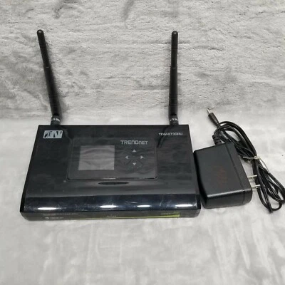 FM TRENDnet TEW-673GRU N600 Concurrent Dual Band Gigabit Wireless Router WIFI - Image 1 of 4