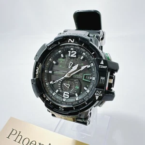 Casio G-Shock GW-A1100-1A3JF GRAVITY MASTER Sky Cockpit Solar Watch - Picture 1 of 10