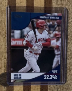 2022 Topps Series 2 Significant Statistics SHOHEI OHTANI #SS-2 - Angels - Bild 1 von 2
