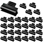 30X Greenhouse Pipe Clamps Garden Hoop Raised Bed Plant Clip Row Cover Support ~