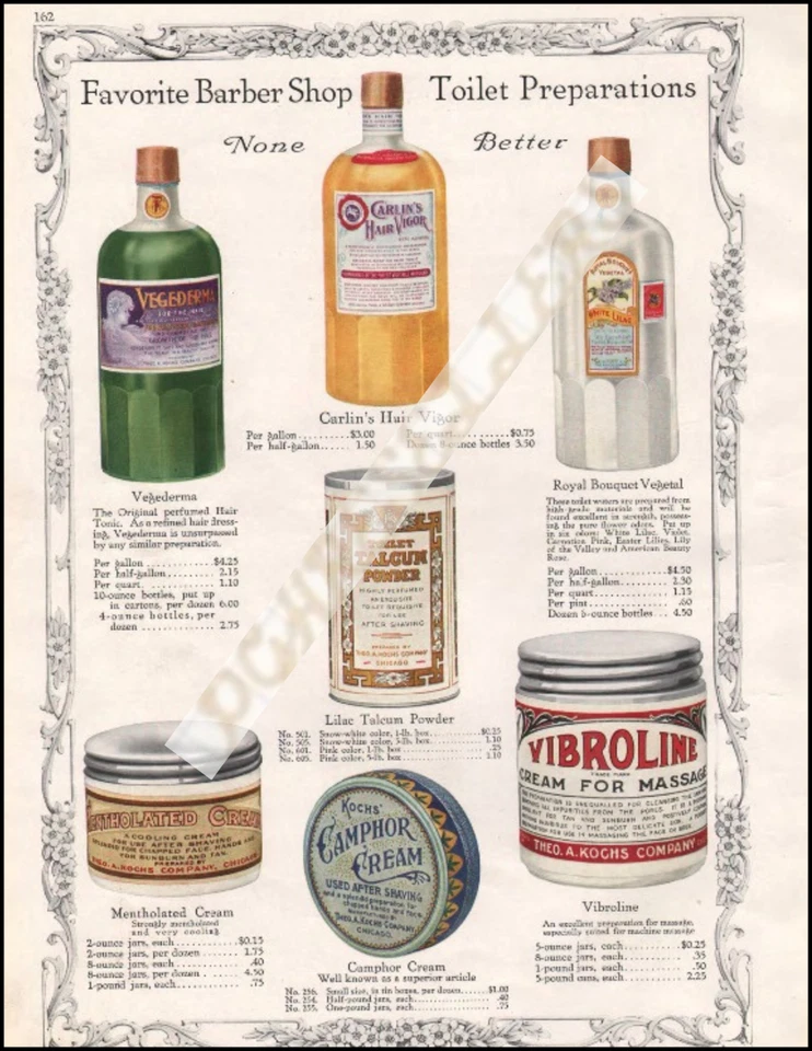 Vintage Dickson Barber Magazine Advertisement Catalog Photographic Print 8.5x11" - Image 1 of 1