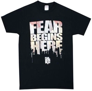 The Walking Dead: Fear Begins Here T-Shirt - Adult/Unisex - all different sizes! - Picture 1 of 1