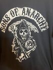 Sons Of Anarchy T-Shirt XL Men's Black Reaper Original Short Sleeve Road Gear