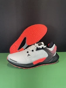 Adidas Alphatorsion Boost Men’s Size 10.5 Running Shoes White Pink Black FV6168 - Picture 1 of 4