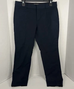 Banana Republic Sloan Curvy Fit Navy Blue Petite Pants US Women’s Size 6P - Picture 1 of 3