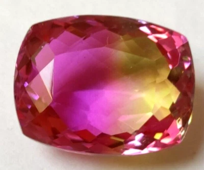 Large Tourmaline 79.60 Ct. Cushion Cut Faceted Loose Gemstone For Ring & Pendant - Image 1 of 4