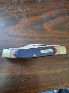 Vintage Schrade Old Timer 1080T USA 3-Blade Pocket Knife