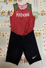 Nike Pro Elite Kenya Olympic Mens Sz Large Speedsuit Track & Field 898135-xxx