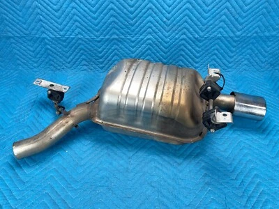 Silenciador trasero BMW 645Ci corte lateral del pasajero 2004 2005 OEM Foto 1 de 4