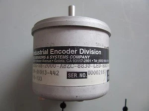 BEI H25G-SB-2000-ABZC-8830-LED-ED25-S Encoder P/N 924-01013-442 VGC!!!  - Picture 1 of 3