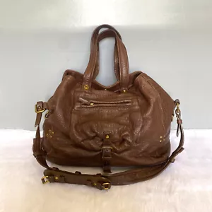 JEROME DREYFUSS Billy Borsa grande marrone a due vie in pelle - Foto 1 di 15