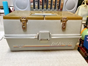 Vintage Fenwick Lid Locker IV Tackle Box 3 Tray - Picture 1 of 16