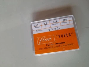 Set Of 6  LORSA 514  Resort  Mainspring 1,50x7,5 X0,08 Univessor _016 - Picture 1 of 5