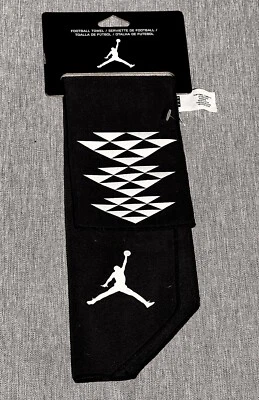 RARA Nueva Toalla de Fútbol Nike Air Jordan Negra AC4118-010 Foto 1 de 4
