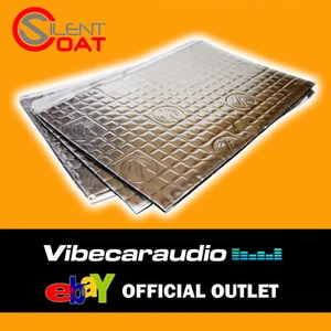 Silent Coat Bulk Pack Vibrodamping Sound Deadening Mat 40 Sheets 2mm 375 x 265mm - Picture 1 of 2
